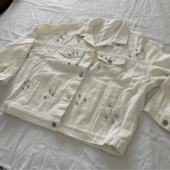 New Denim diamond Jacket size L - Picture 5 of 7